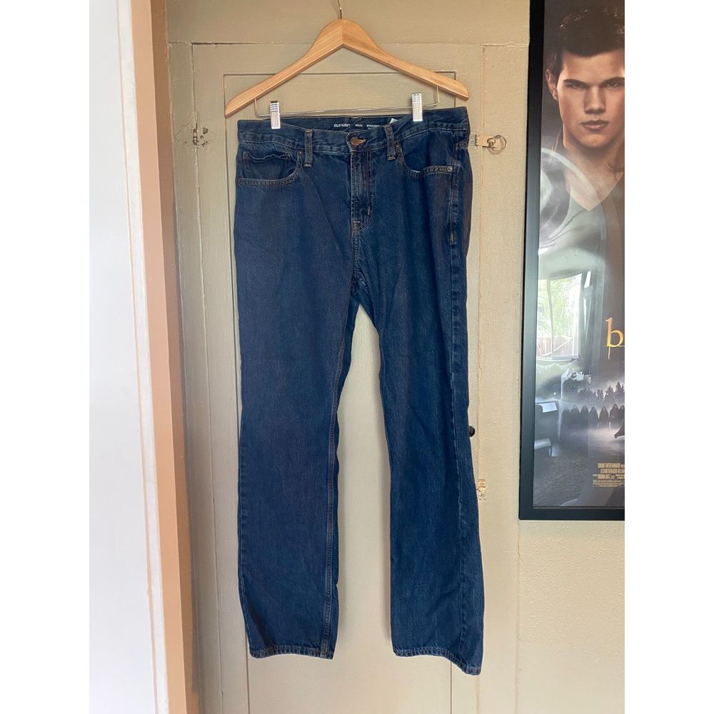 Old Navy Straight Jeans 34x32 used